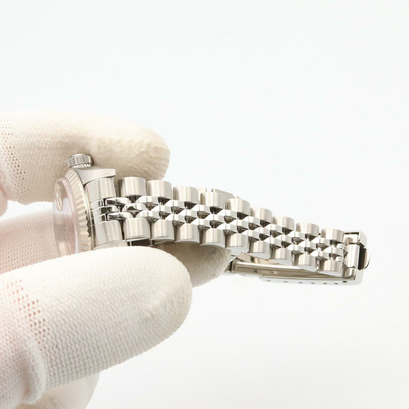 18K白金 不鏽鋼 香檳金錶面 Lady-Datejust 腕錶 69174【ROLEX 勞力士】 69174-7