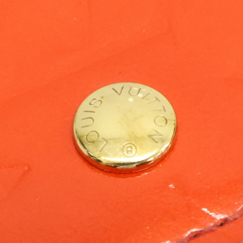 紅色漆皮 Portomone Bie Cult Credit 三折 短夾 M91248【LOUIS VUITTON LV 路易威登】 M91248-7