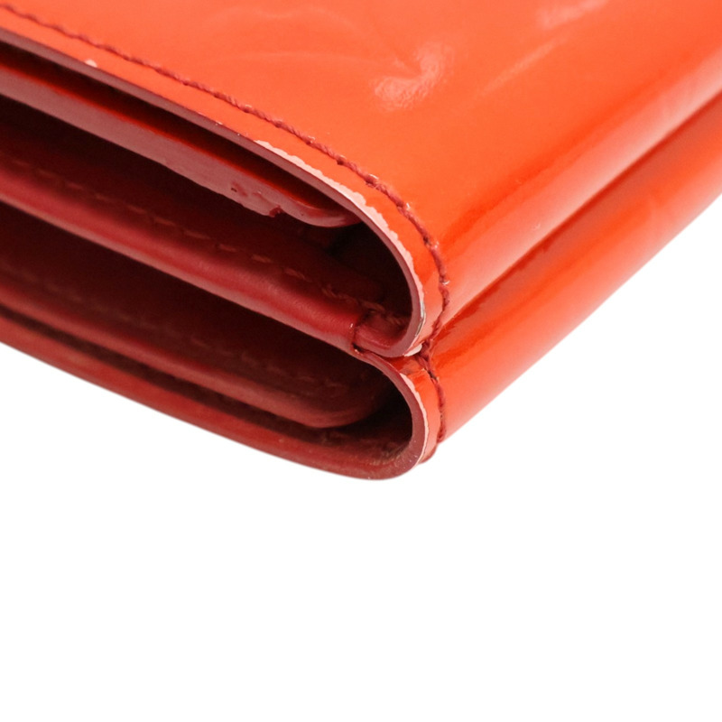 紅色漆皮 Portomone Bie Cult Credit 三折 短夾 M91248【LOUIS VUITTON LV 路易威登】 M91248-9