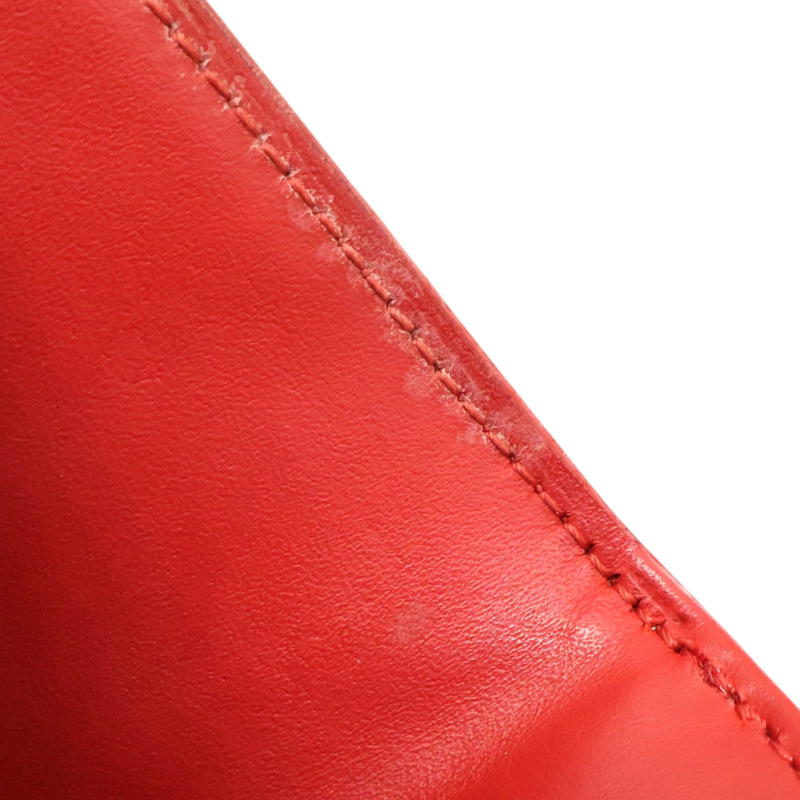 紅色漆皮 Portomone Bie Cult Credit 三折 短夾 M91248【LOUIS VUITTON LV 路易威登】 M91248-16