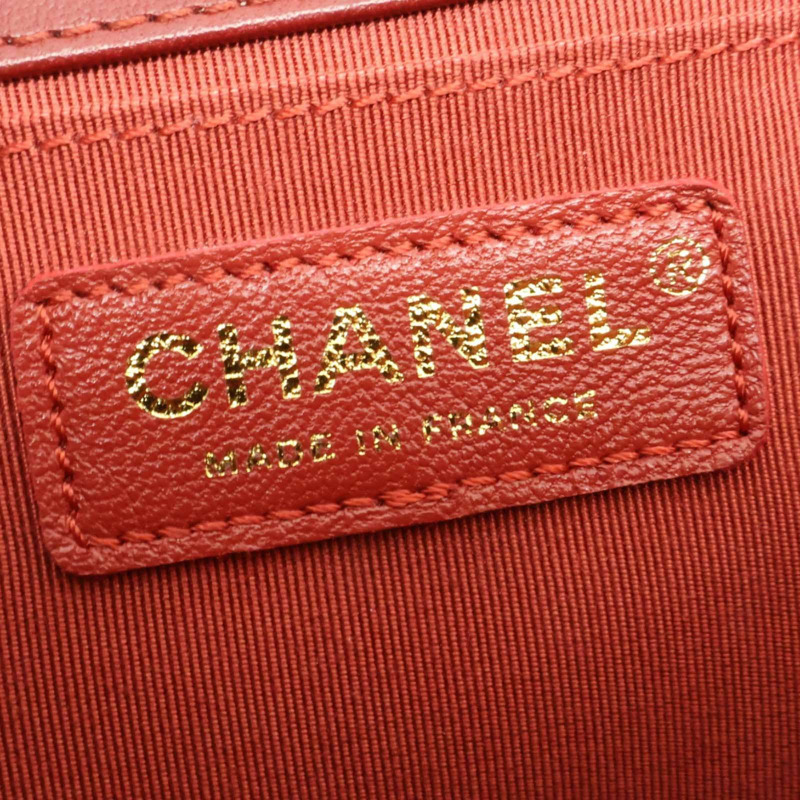 紅色羊皮 Boy 25 肩背包 A67086【CHANEL 香奈兒】 A67086-4