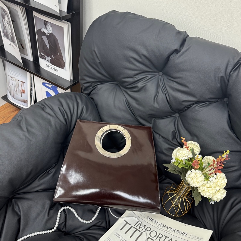 【赫蒂國際精品】Celine 大圓環托特包 vintage 二手 中古 漆皮-1