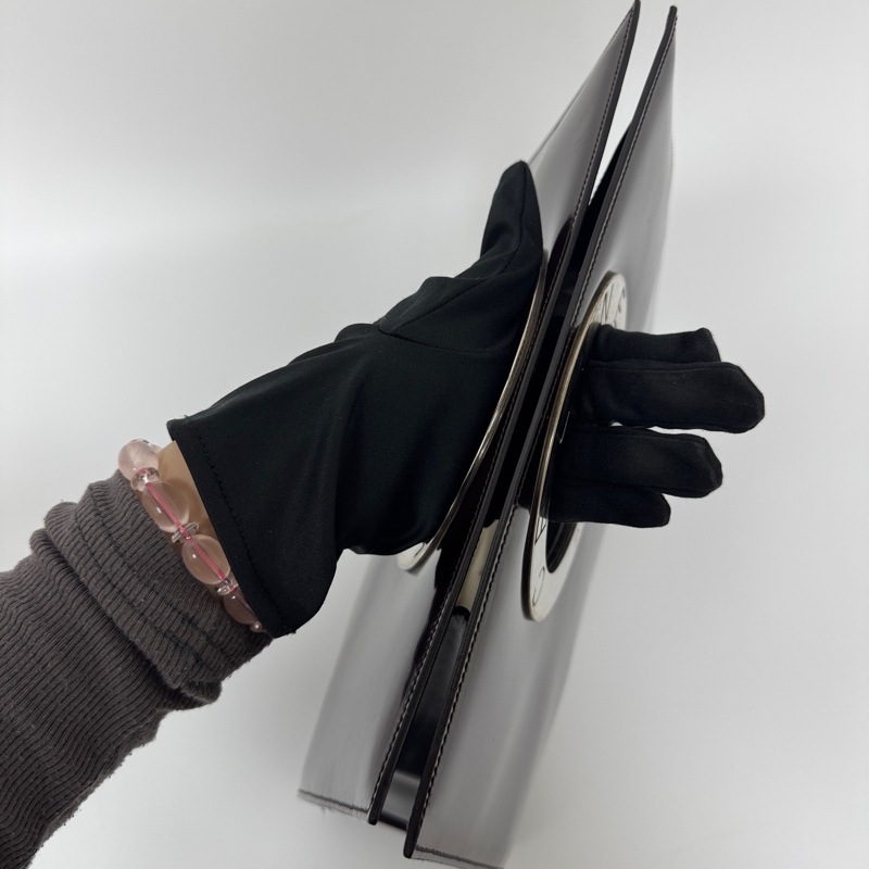 【赫蒂國際精品】Celine 大圓環托特包 vintage 二手 中古 漆皮-13