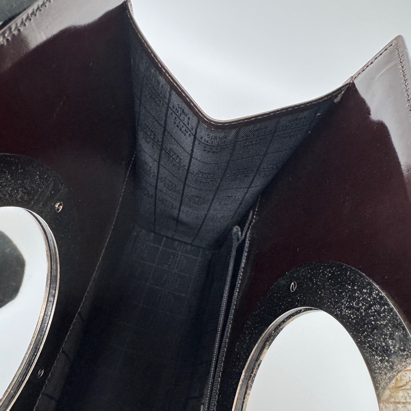 【赫蒂國際精品】Celine 大圓環托特包 vintage 二手 中古 漆皮-20