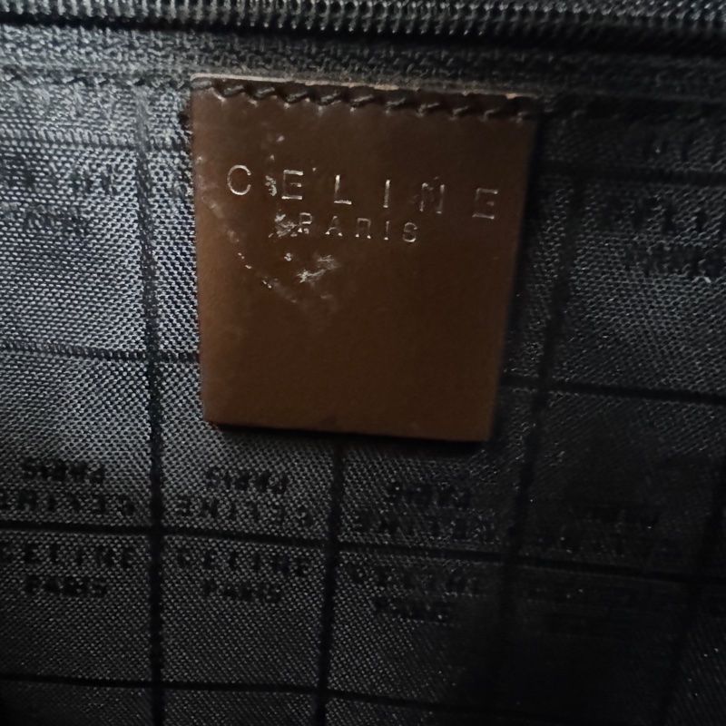 【赫蒂國際精品】Celine 大圓環托特包 vintage 二手 中古 漆皮-23