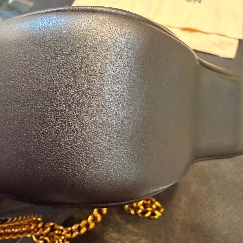 LV New Wave Chain Bag黑牛皮彩色把手斜背包-24