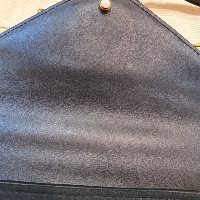 LV New Wave Chain Bag黑牛皮彩色把手斜背包-31