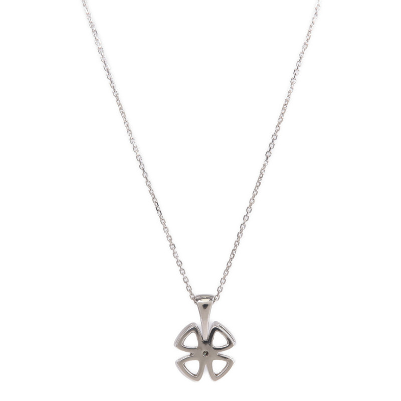 BVLGARI 18K白金Fiorever Diamond Necklace鑽石項鍊-1