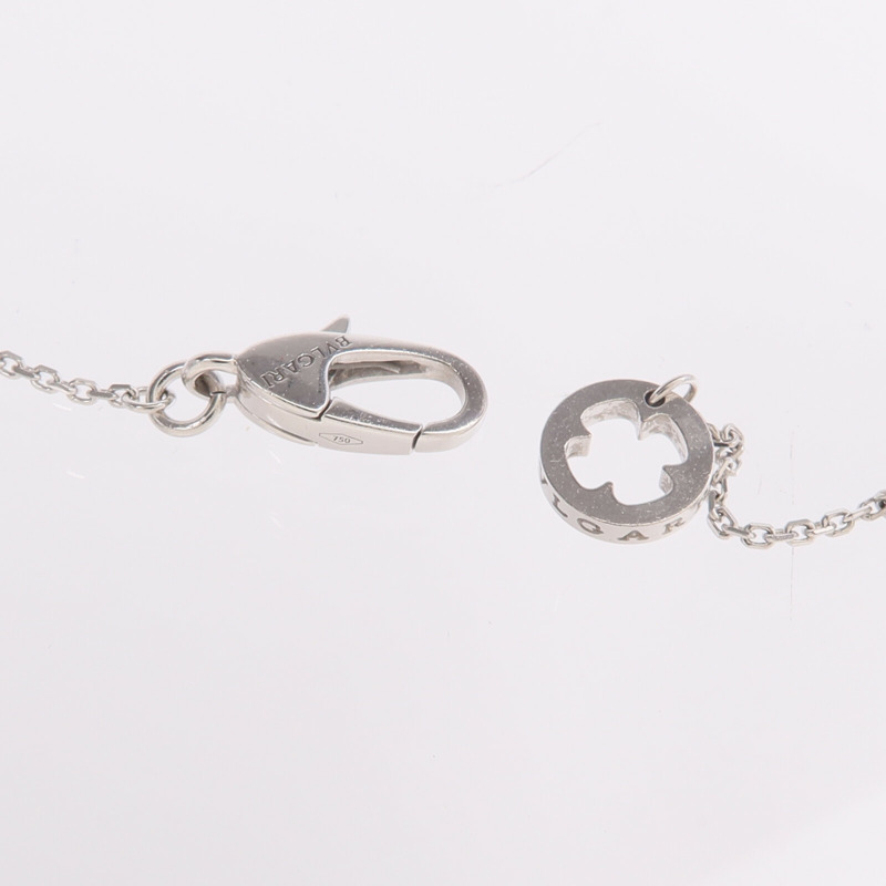 BVLGARI 18K白金Fiorever Diamond Necklace鑽石項鍊-6