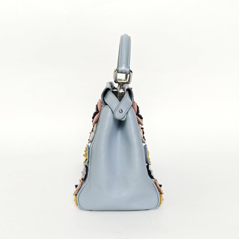 FENDI PEEKABOOMini23彩色羊皮銀扣肩背包-1