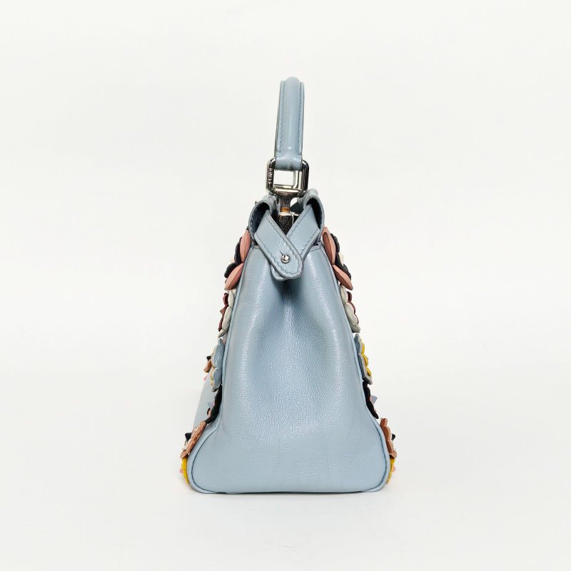 FENDI PEEKABOOMini23彩色羊皮銀扣肩背包-3