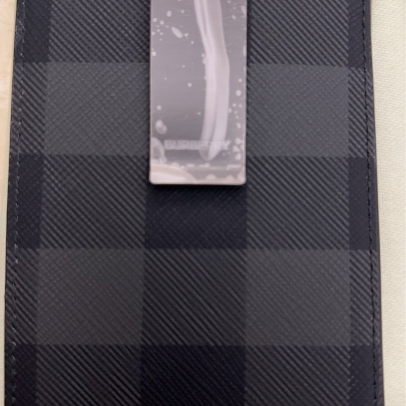 BURBERRY 格紋卡片夾 (全新未使用)-6