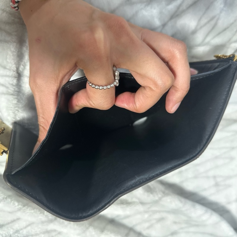 LV 雙色原花 Dauphine 金釦6 卡三折短夾-4