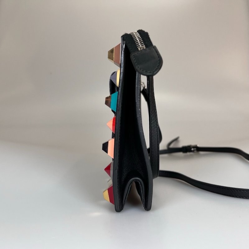 FENDI  黑ROMA肩背包-2