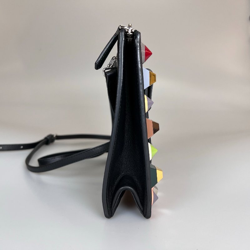 FENDI  黑ROMA肩背包-3