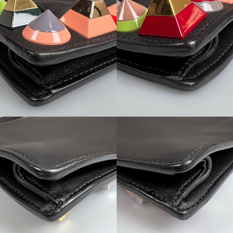 FENDI  黑ROMA肩背包-11