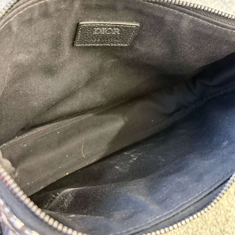 98新Dior迪奧 oblique系列老花中號郵差包 單肩斜挎 肩帶可調節 編碼23 尺寸：26 x 18 x 6。-9