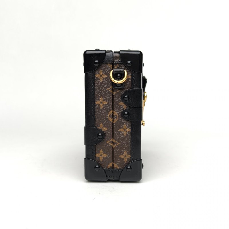 LOUIS VUITTON PETITEMALLE月光寶盒20老花牛皮/PVC2017肩背包-3