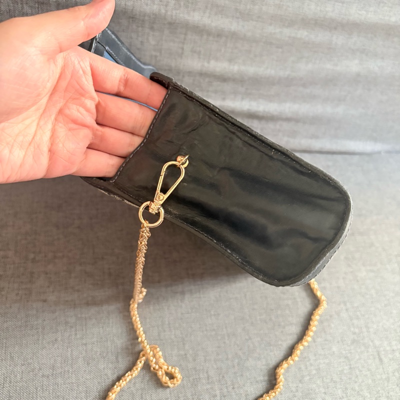 GUCCI 經典藍花手拿包 斜挎包-20