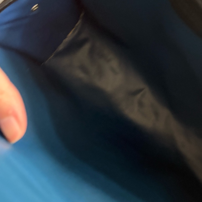 GUCCI 經典藍花手拿包 斜挎包-24