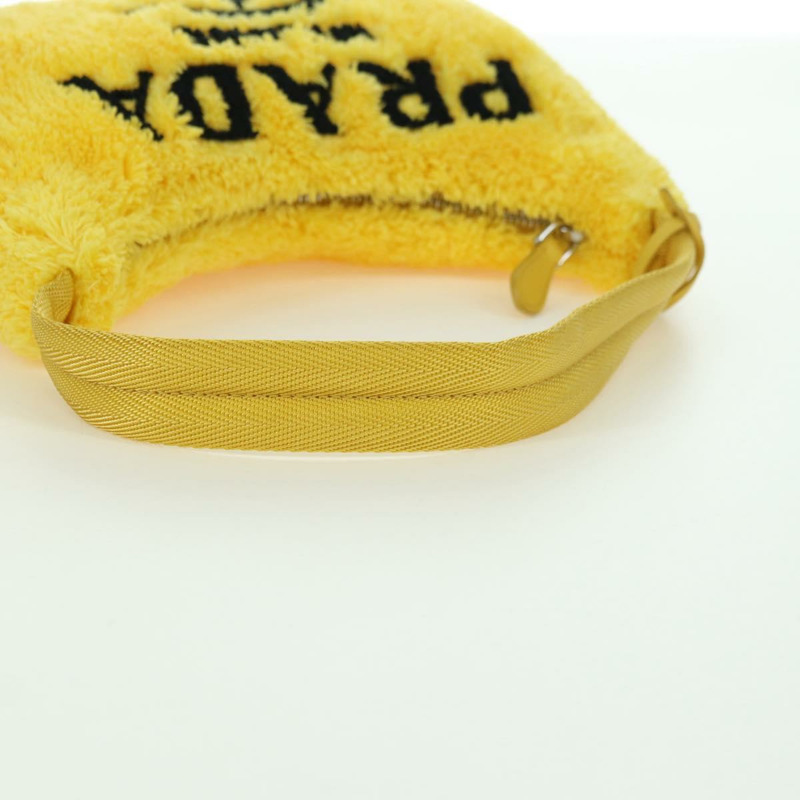 【日本直送】PRADA 手提包 Pile 黃色銀色 Auth YKZ1313M-6
