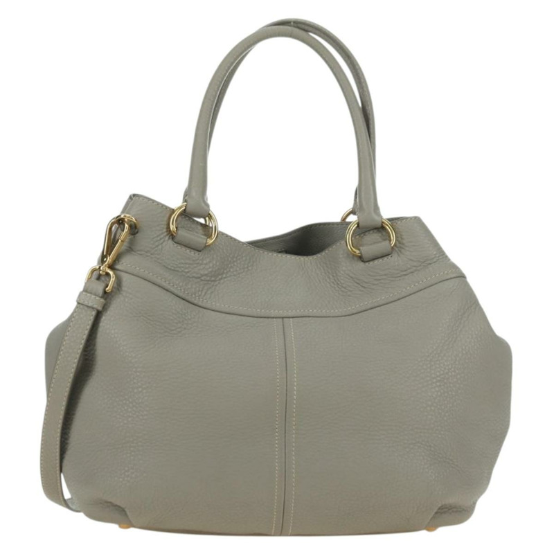 【日本直送】PRADA 手提包 皮革 兩用 米色 金色 正品 yk20246A-1