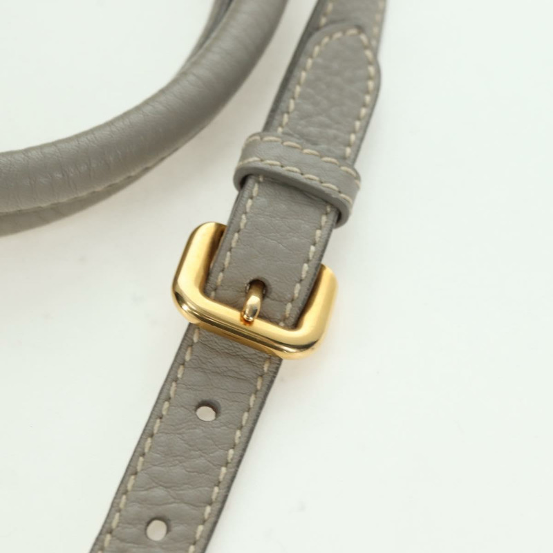 【日本直送】PRADA 手提包 皮革 兩用 米色 金色 正品 yk20246A-14