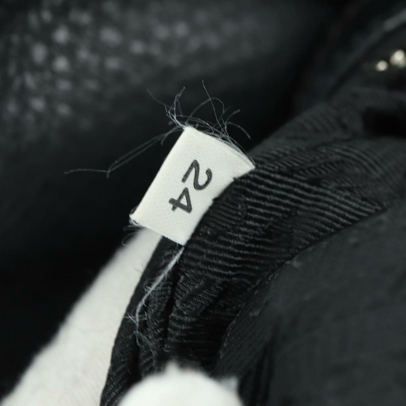 【日本直送】PRADA 單肩包 尼龍 黑色 銀色 BR3438 正品 yk20268SAV-10