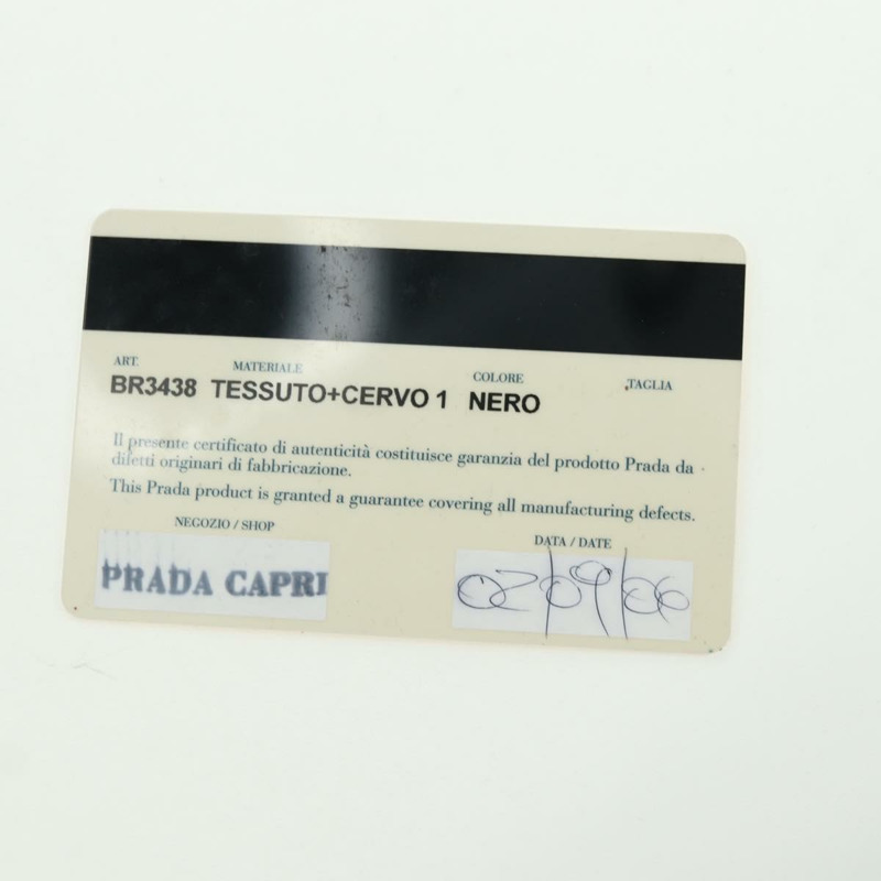 【日本直送】PRADA 單肩包 尼龍 黑色 銀色 BR3438 正品 yk20268SAV-11