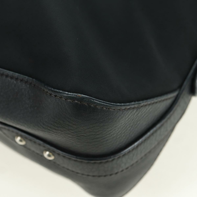 【日本直送】PRADA 單肩包 尼龍 黑色 銀色 BR3438 正品 yk20268SAV-13