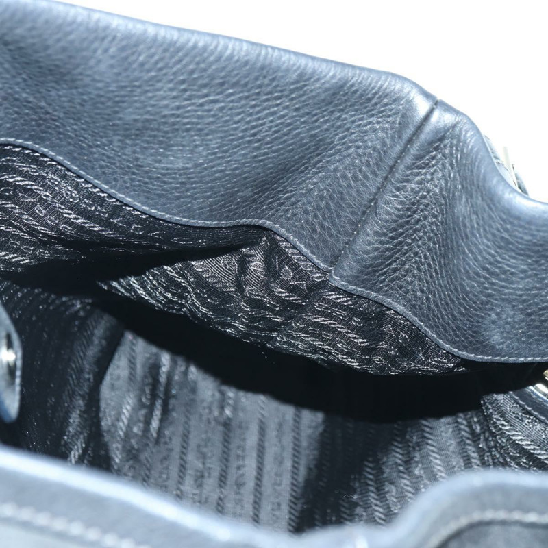 【日本直送】PRADA 單肩包 尼龍 黑色 銀色 BR3438 正品 yk20268SAV-19