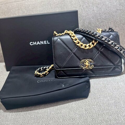 CHANEL經典19 WOC 晶片款