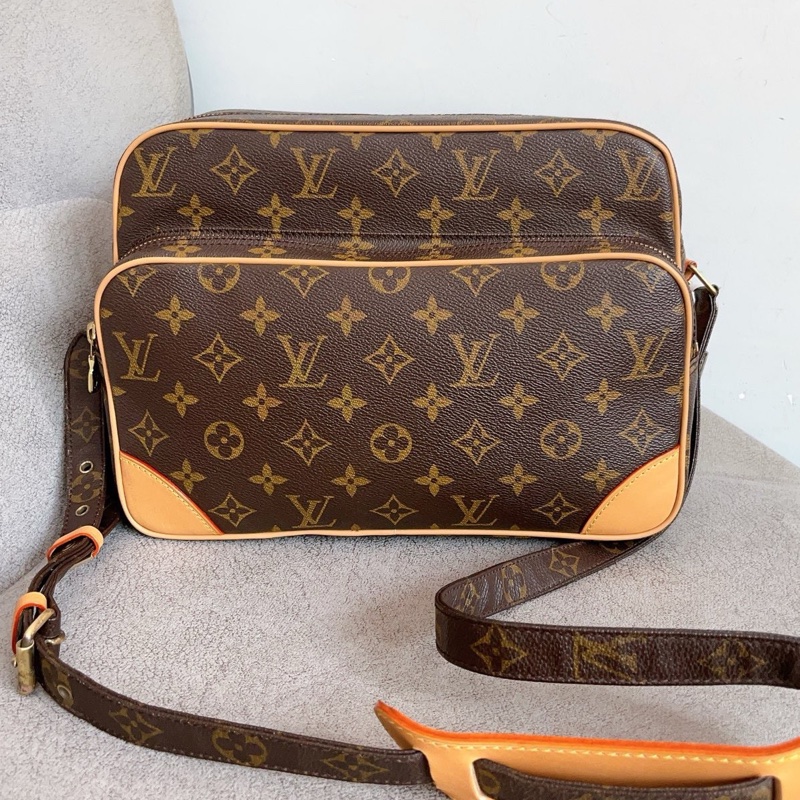 LouisVuitton路易威登經典老花橫版雙層相機包👨‍✈️-11