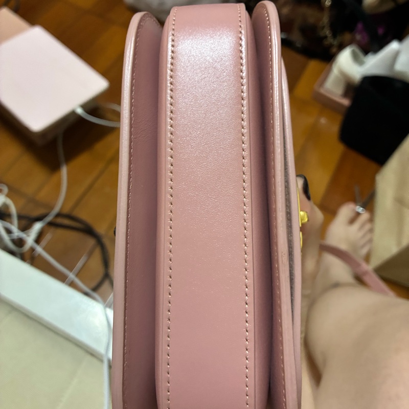 Dior 30 Montaigne Avenue 鏈帶包（粉色小牛皮）M9400UMZJ_M21P-13