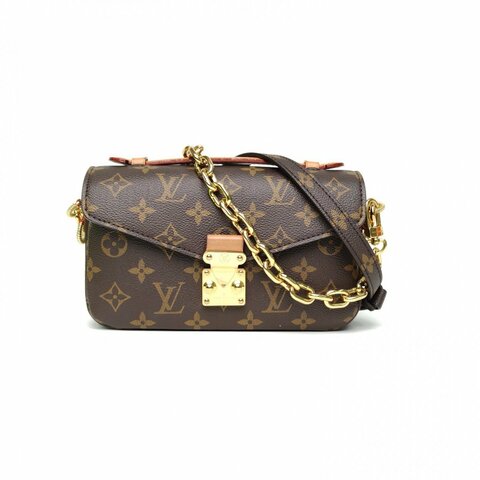 LOUIS VUITTON MetisPochetteEastWest橫版郵差包老花金扣晶片肩背包