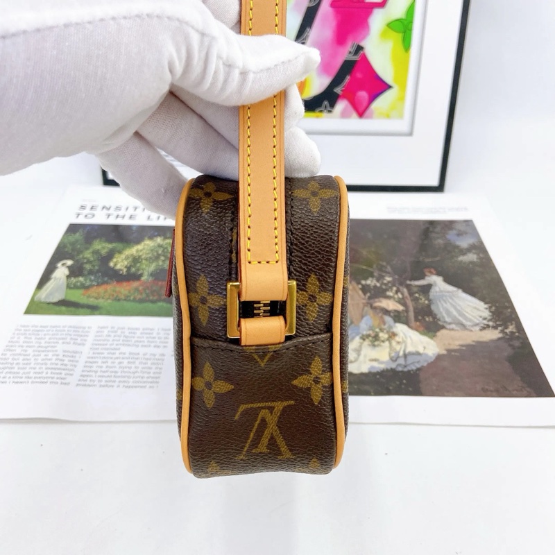 Louis Vuitton • 經典老花開口笑腋下包 小號-6