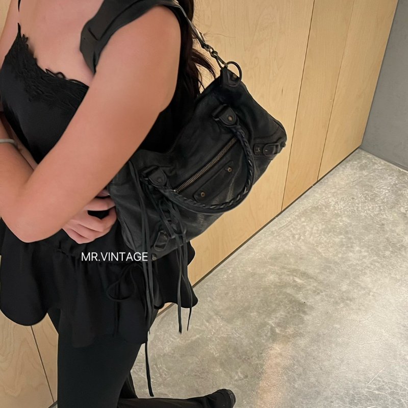 🏷Balenciaga first機車包-0