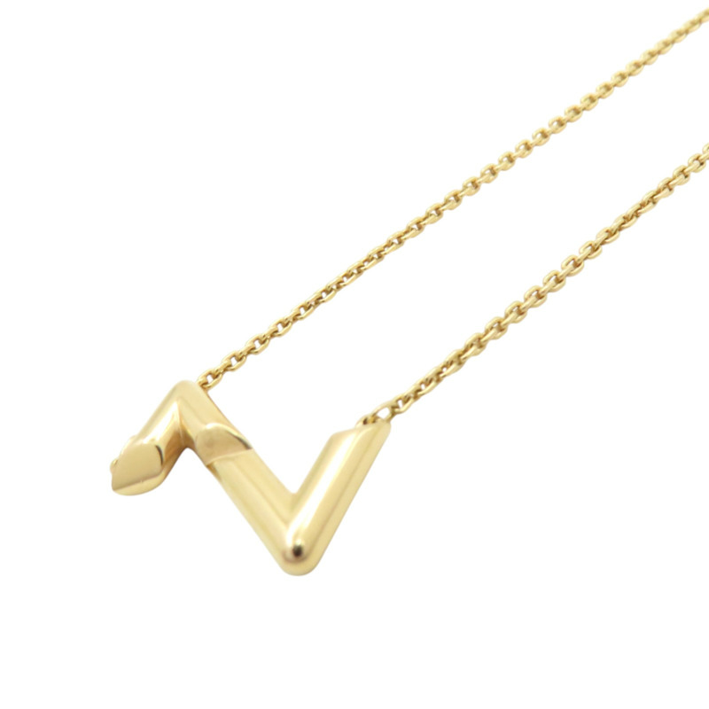 18K玫瑰金 Volt Upside Down 項鍊【LOUIS VUITTON LV 路易威登】 Q93809-3