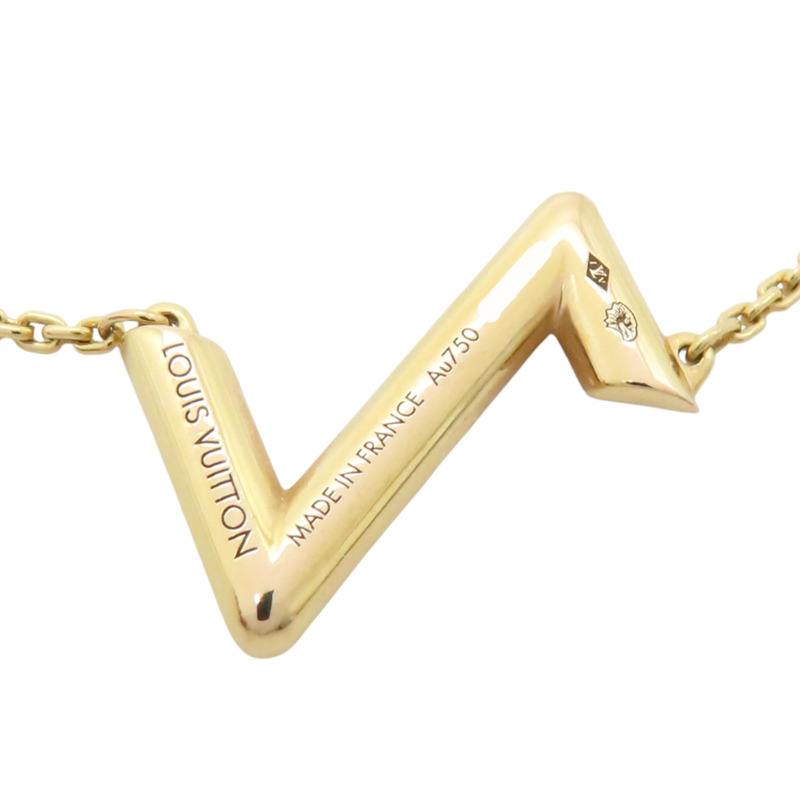 18K玫瑰金 Volt Upside Down 項鍊【LOUIS VUITTON LV 路易威登】 Q93809-7