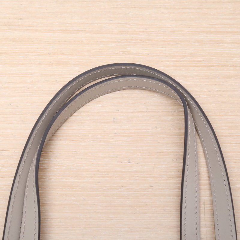 LOUIS VUITTON Onthego中號35大象灰牛皮晶片老花壓紋肩背包-2