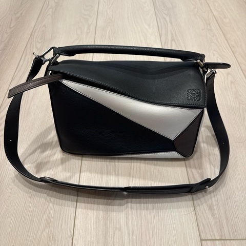 Loewe puzzl 黑白咖啡拼接