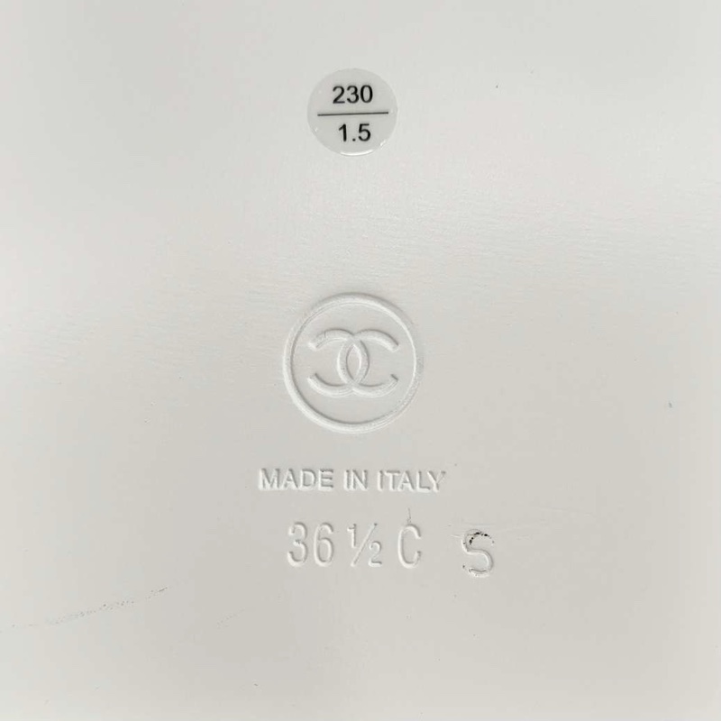 閒置新未使用Chanel香奈兒 水鑽雙c二舅涼鞋36.5碼-5