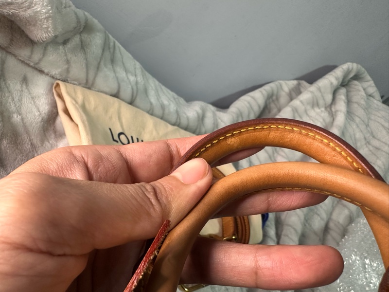 LV原花 Speedy Mini 手提包 古董收藏包-13