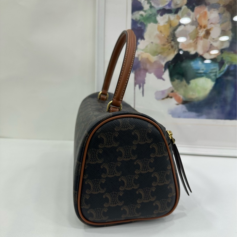 Celine 女士 Triomphe 圓筒包均碼常規、27.5cm*12cm*13cm-3