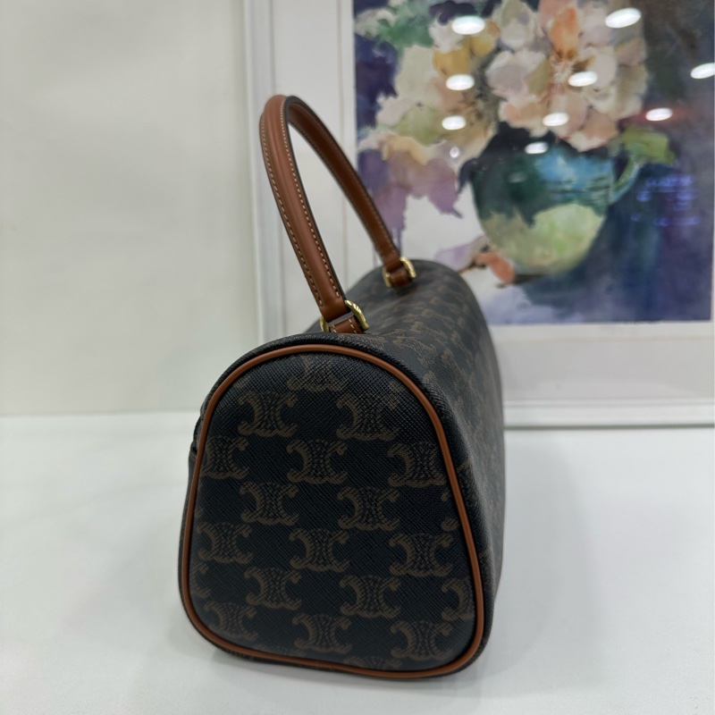 Celine 女士 Triomphe 圓筒包均碼常規、27.5cm*12cm*13cm-4