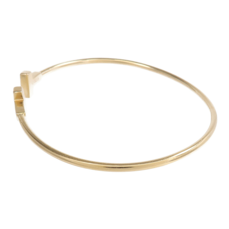 TIFFANY＆CO 18K黃金T Wire Bracelet手鐲-1