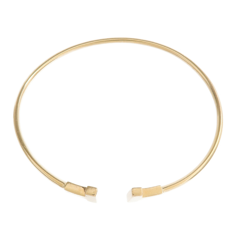 TIFFANY＆CO 18K黃金T Wire Bracelet手鐲-3