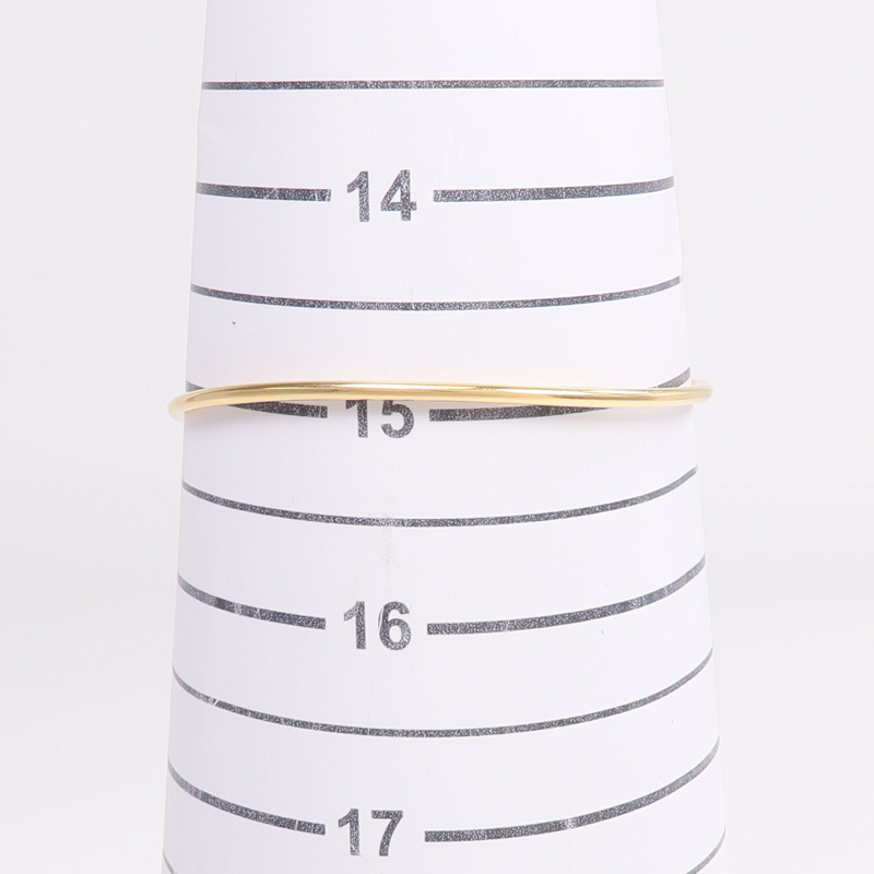 TIFFANY＆CO 18K黃金T Wire Bracelet手鐲-8