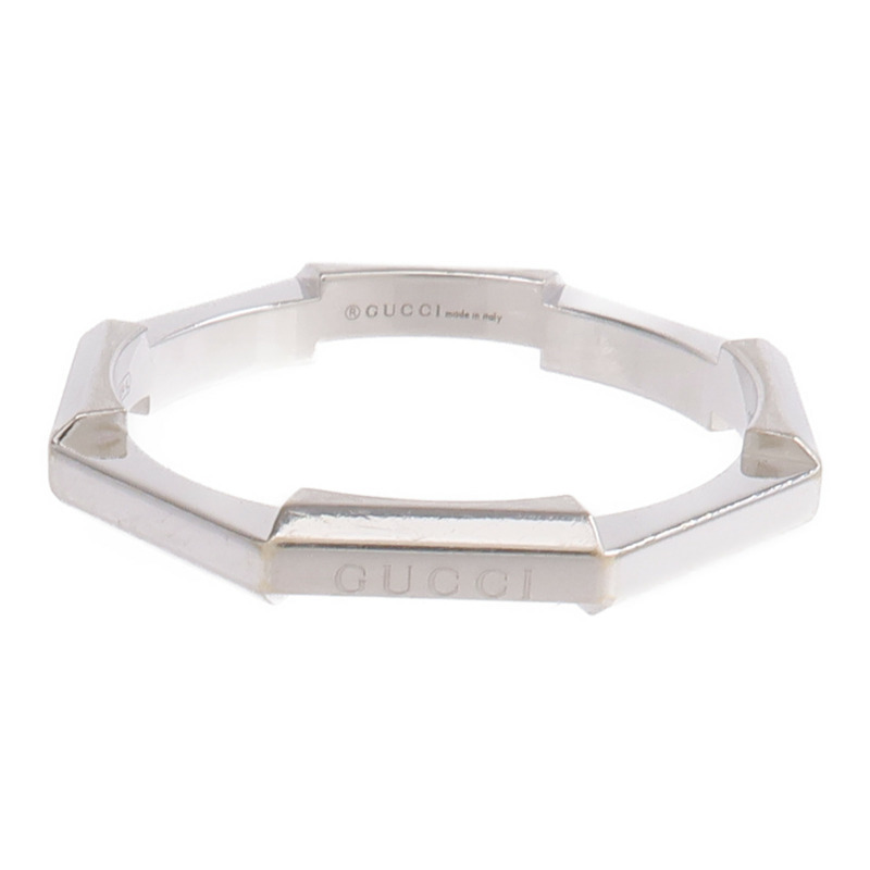 GUCCI 18K白金Link To Love戒指-1