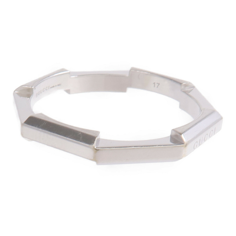 GUCCI 18K白金Link To Love戒指-3